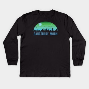 The Rise and Fall of Sanctuary Moon Kids Long Sleeve T-Shirt